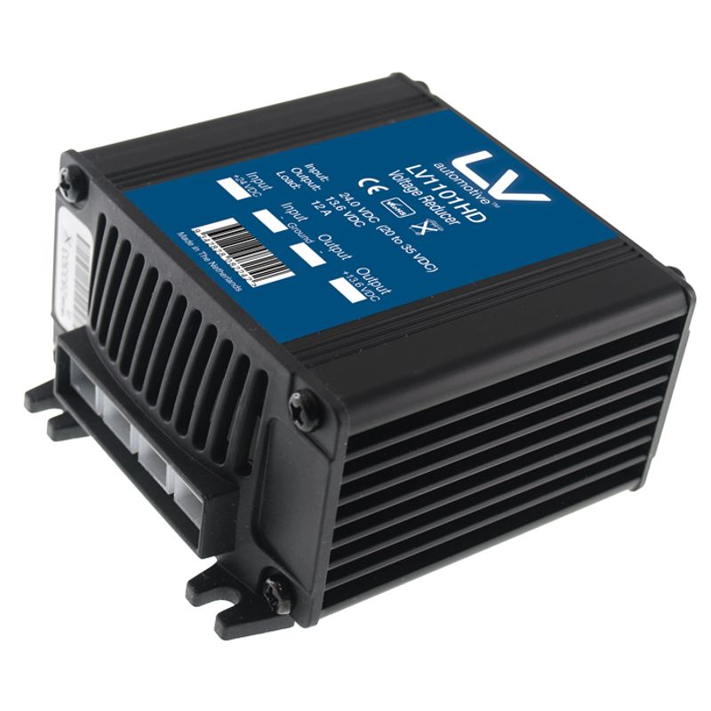Evertech 24V AC To 12V DC 1.5 Amp Power Converter - Voltage Reducer Adapter (796762329274)